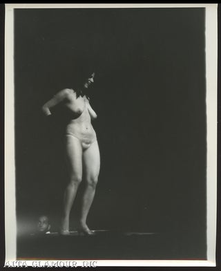 Item #95444 PHOTO - Topless Burlesque Performance San Francisco