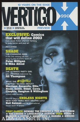 Item #95956 VERTIGO X PREVIEW. Warren Ellis, Colleen Doran
