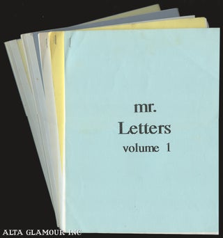 Item #96145 MR. LETTERS Volumes 1-5 [set