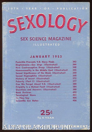 Item #96210 SEXOLOGY; Sex Science Illustrated