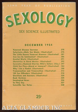 Item #96217 SEXOLOGY; Sex Science Illustrated