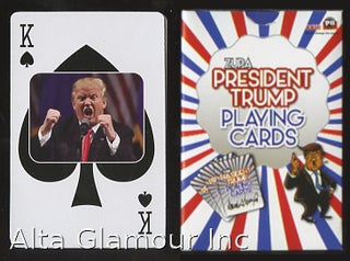 Item #96853 PRESIDENT TRUMP PLAYING CARDS. Playing cards