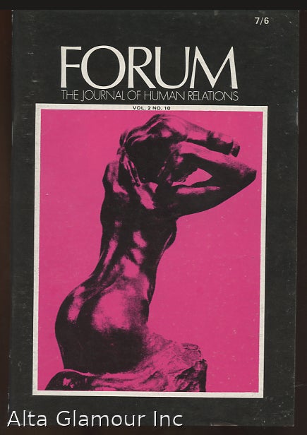 Item #96949 FORUM; The International Journal of Human Relations. Bob Guccione, publisher.