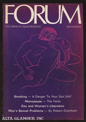 Item #97034 FORUM; The International Journal of Human Relations. Bob Guccione, publisher