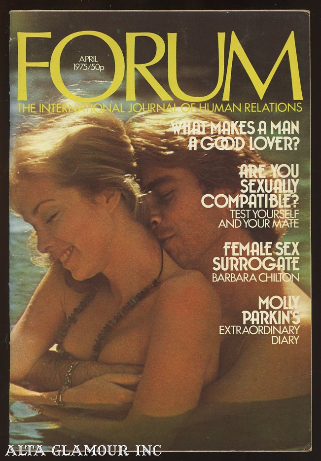 Item #97143 FORUM; The International Journal of Human Relations. Bob Guccione, publisher.