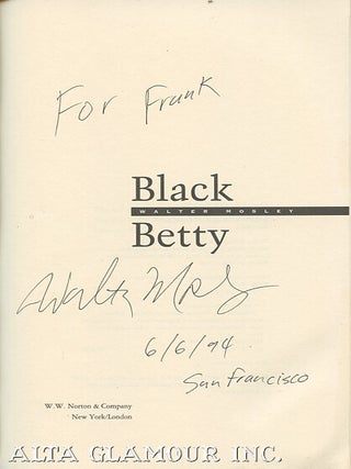 BLACK BETTY: An Easy Rawlins Mystery