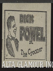 Item #99456 DICK POWEL in THE CROONER [Adventures of a Fuller Brush Man