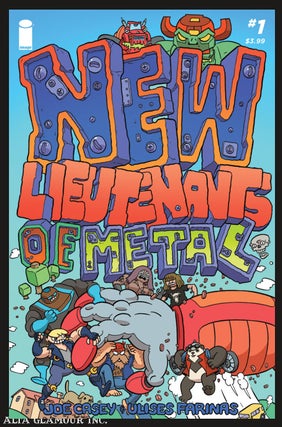Item #99597 NEW LIEUTENANTS OF METAL. Joel Casey, Ulises Farinas